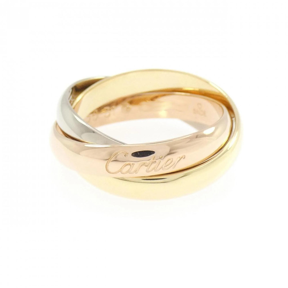 CARTIER Authentic Gold Trinity Ring